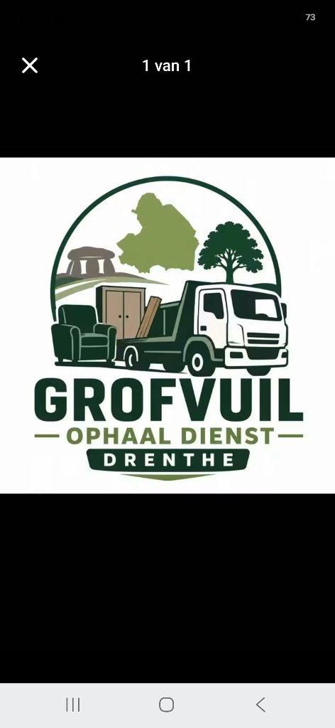 Grofvuil  ophalen dienst, Ophalen, Gebruikt