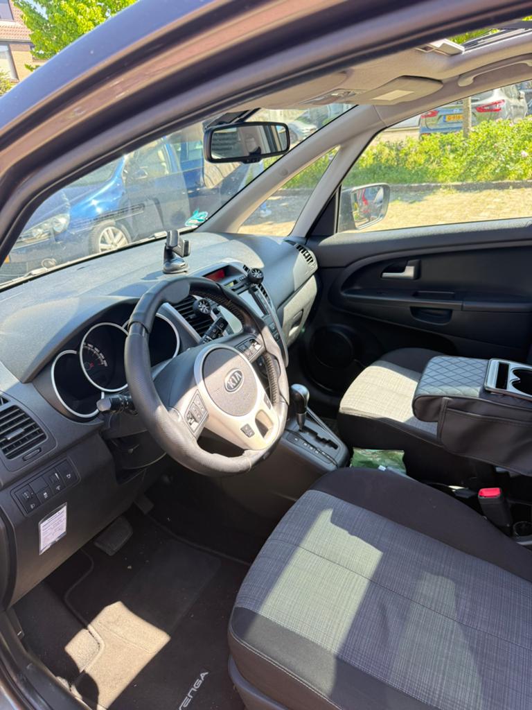 Kia Venga 1.6 LPG Automaat 2012 te koop, Auto's, 125 pk, 1591 cc, Bruin, 1219 kg