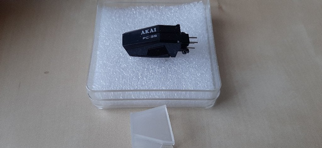 Akai PC33 element + RS 33 naald, Automatisch, Ophalen of Verzenden, Zo goed als nieuw, Platenspeler-onderdeel