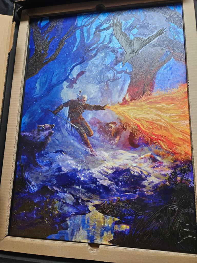 Displate Ultra Limited Edition: The Witcher On The Path, Ophalen of Verzenden