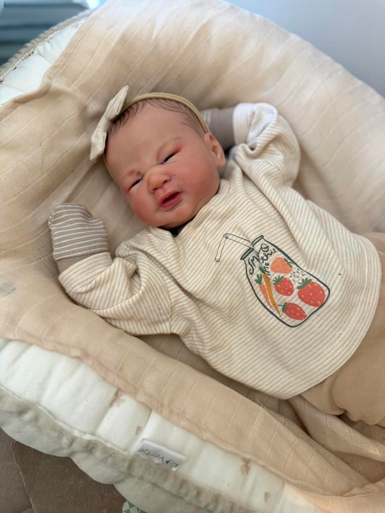 Reborn baby elwyn (cuddle), Verzamelen, Poppen, Verzenden, Nieuw, Pop, Levensecht of Reborn