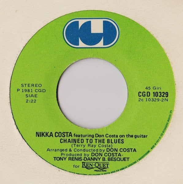 Nikka costa - (out here) on my own, Gebruikt, 7 inch, Ophalen of Verzenden, Pop