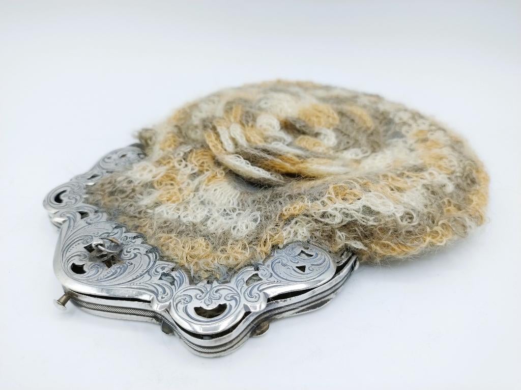 Zilveren beursbeugel, J.L. van de Pauw, Schoonhoven, 1881, Verzenden, Zilver