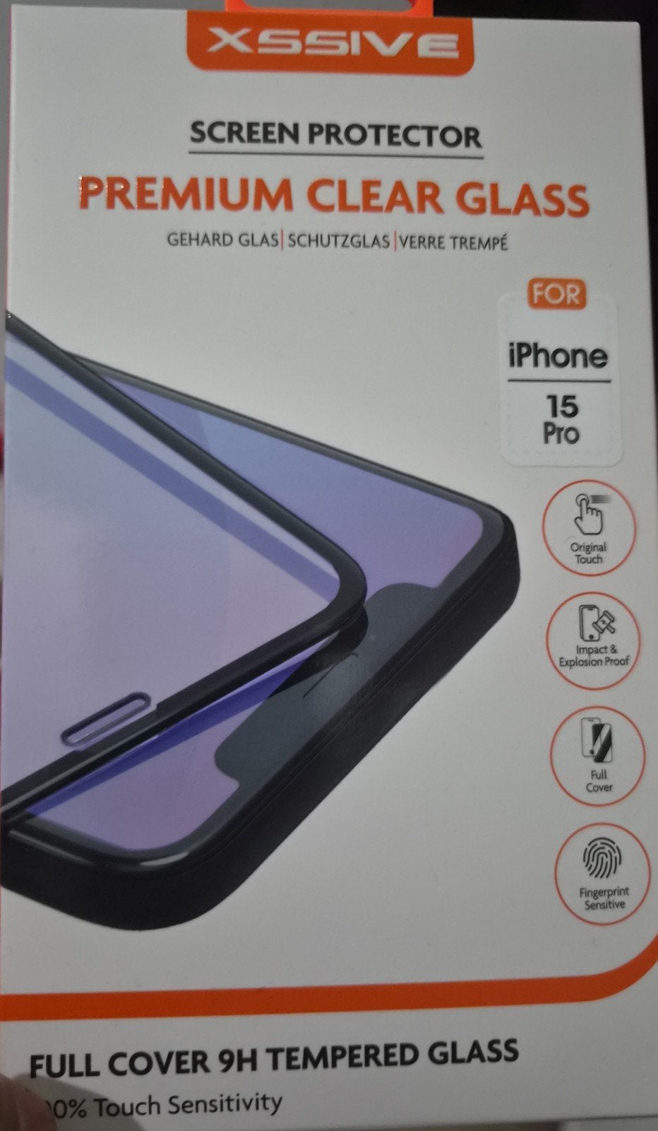 iPhone 15 pro scherm protector, Telecommunicatie, Mobiele telefoons | Telefoon-opladers, Ophalen of Verzenden, Nieuw