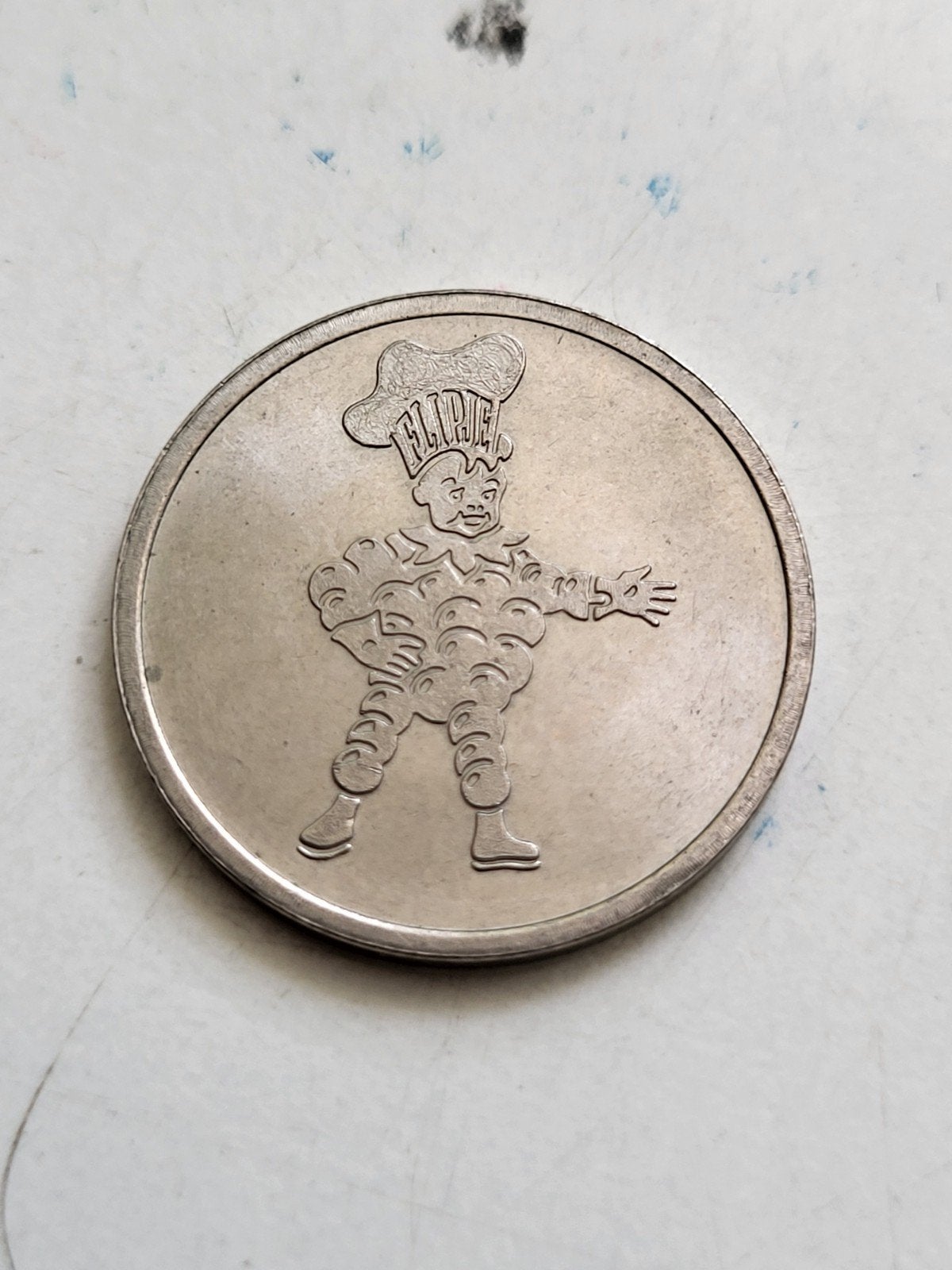 Penning 'De Betuwe Tiel' met Flipje figuur, Ophalen of Verzenden