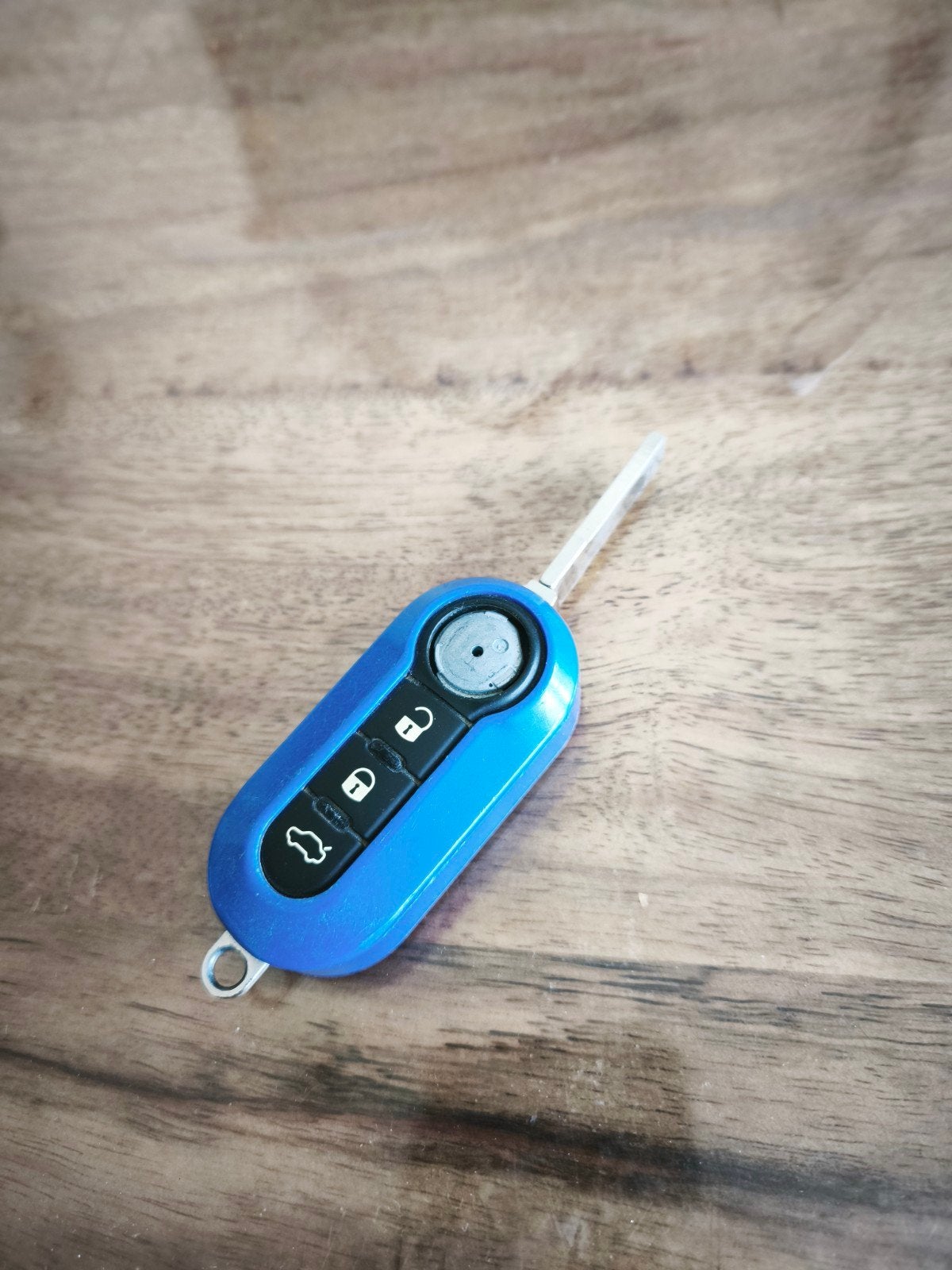 Blauwe sleutelbehuizing voor diverse Fiat modellen, Ophalen of Verzenden, Nieuw, Fiat