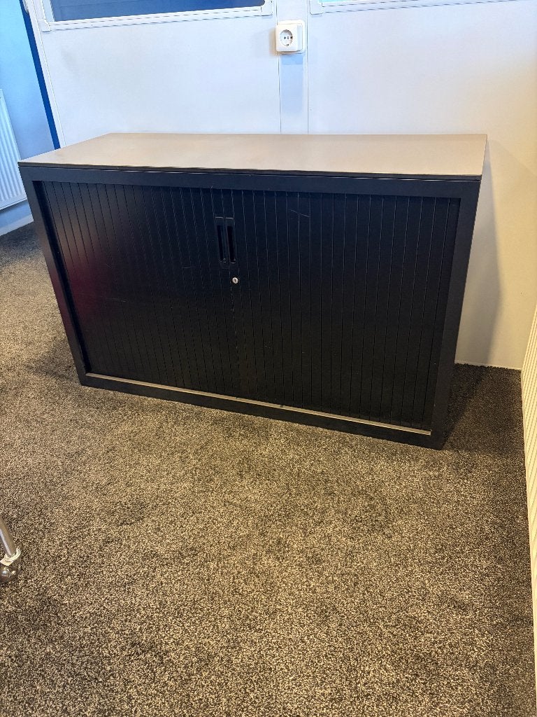 Kantoorkast roldeuren 2 stuks beschikbaar, Ophalen, 100 tot 150 cm, Minder dan 100 cm, Met slot