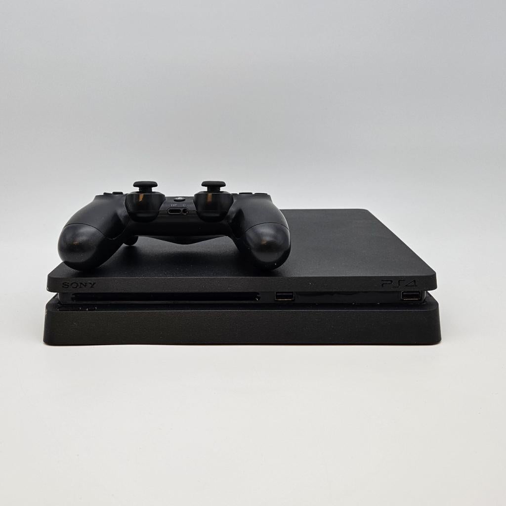 Playstation 4 Slim 500GB Compleet in Goede Staat, Spelcomputers en Games, Spelcomputers | Sony PlayStation 4, Sony, Zo goed als nieuw