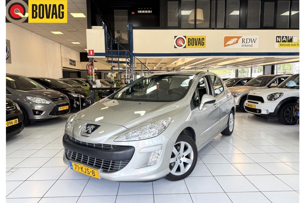 Peugeot 308 1.6 VTi Style Airco Bovag (bj 2009), Auto's, Peugeot, Gebruikt, 680 kg, 4 cilinders, 1650 kg
