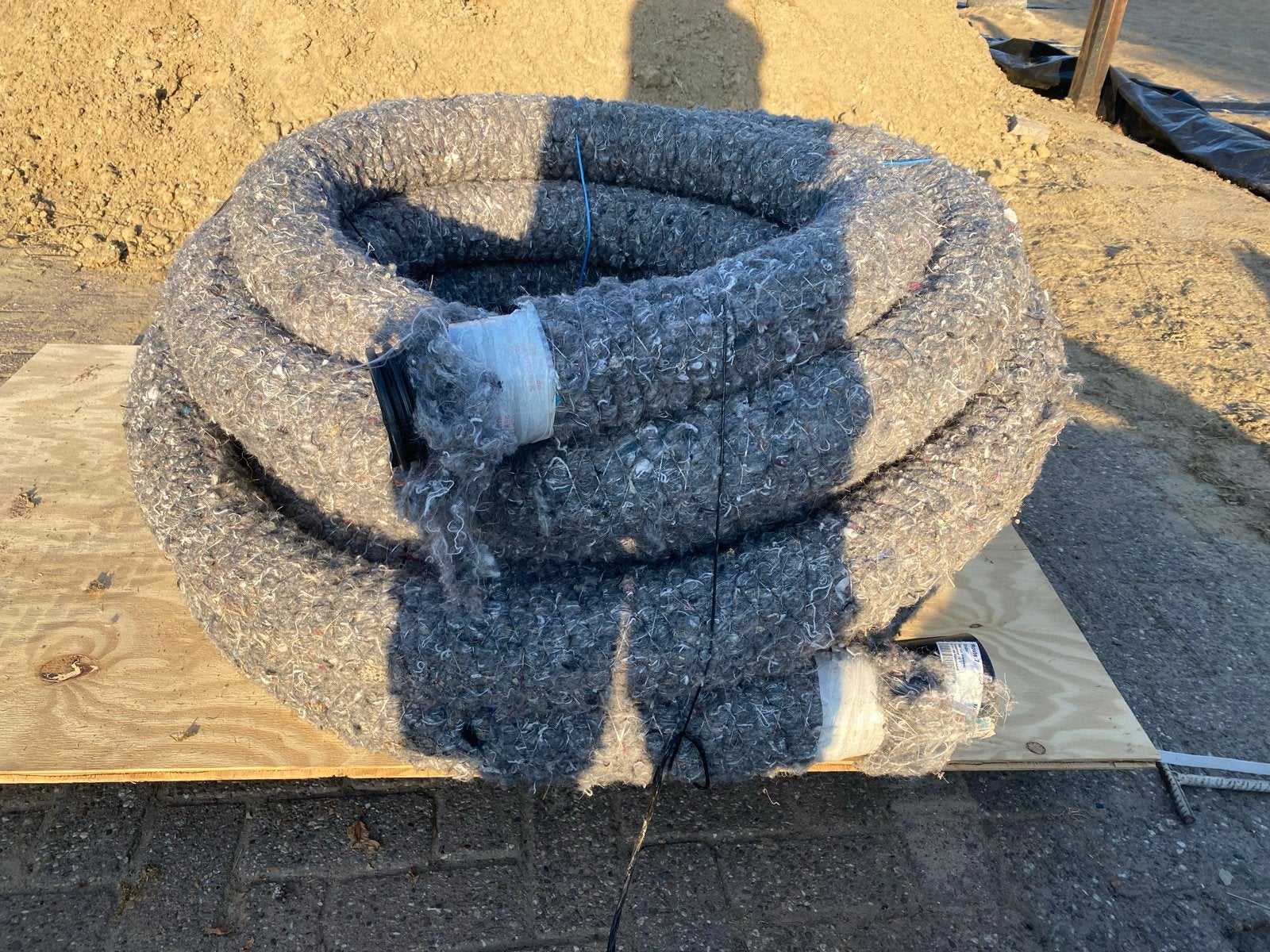 Drainagebuis PP450 - 100 mm - 25 meter, Ophalen, Nieuw, Minder dan 2 meter, 80 mm of meer