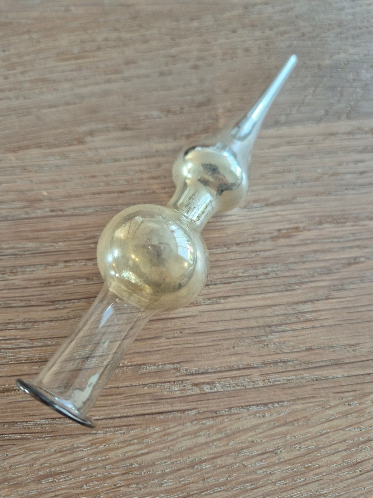 zilveren piek 14 cm v feathree boompje, Ophalen of Verzenden