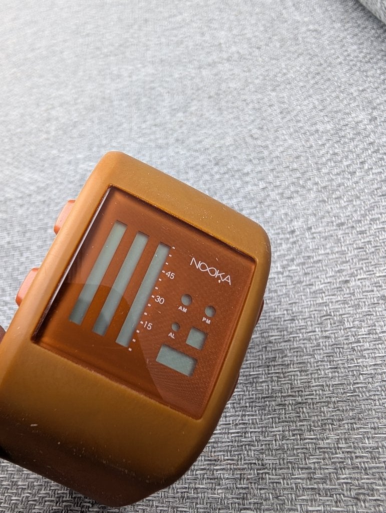 Horloge Nooka Zub Zot – Oranje – NIEUW, Polshorloge, Nieuw, Kunststof, Ophalen