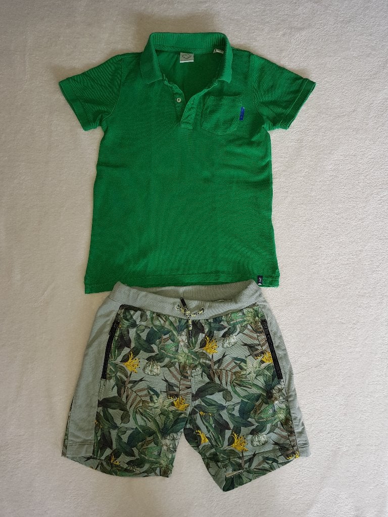 Geweldige jungle short van JILL & MITCH mt 122-128., Broek, Verzenden, Zo goed als nieuw, Jongen