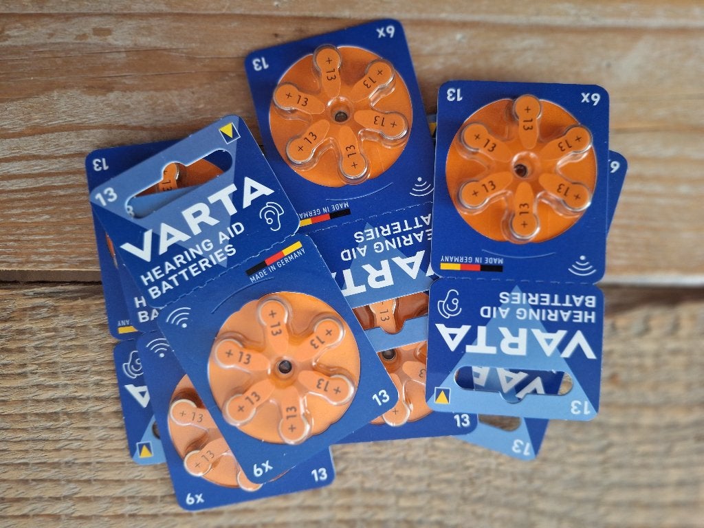 Gehoortoestel batterijtjes, Ophalen of Verzenden, Nieuw