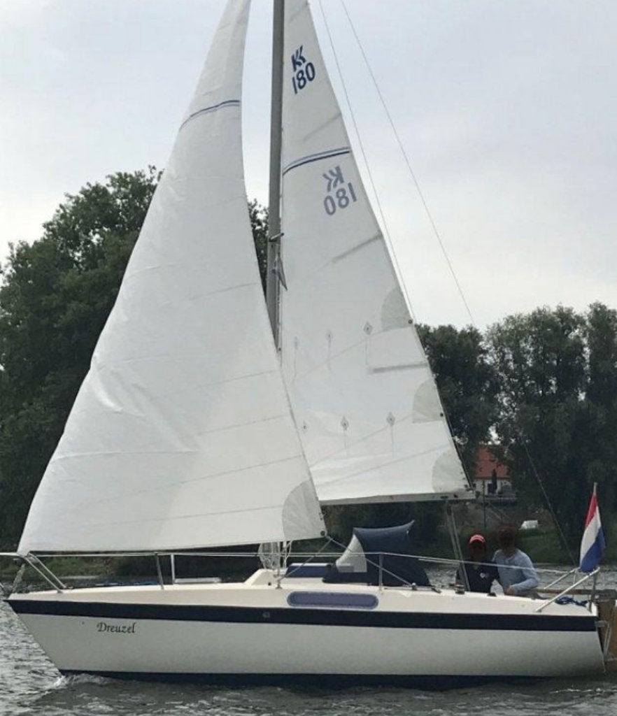 Kelt 620 kajuitzeilboot met Mercury 5 pk buitenboordmotor, Watersport en Boten, Overige merken, Gebruikt, Kleine kruiser, 6 m