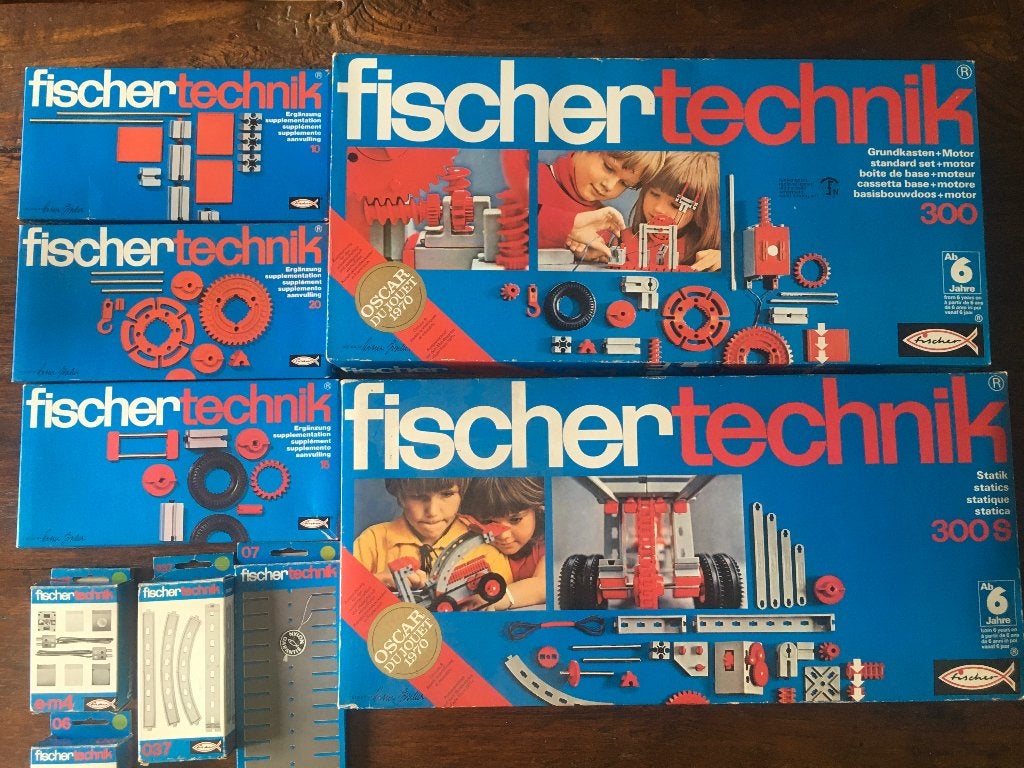 Vintage Fischertechnik Bouwdozen en Uitbreidingen, Ophalen, Zo goed als nieuw, Overige merken