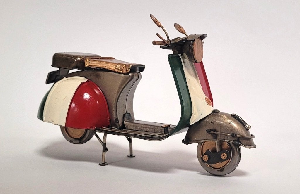 Vespa Scooter Italie metalen miniatuur model decoratie