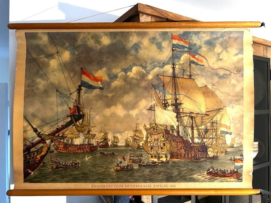 Krijgsraad voor de Vierdaagse Zeeslag, 1666, Ophalen of Verzenden, Geschiedenis