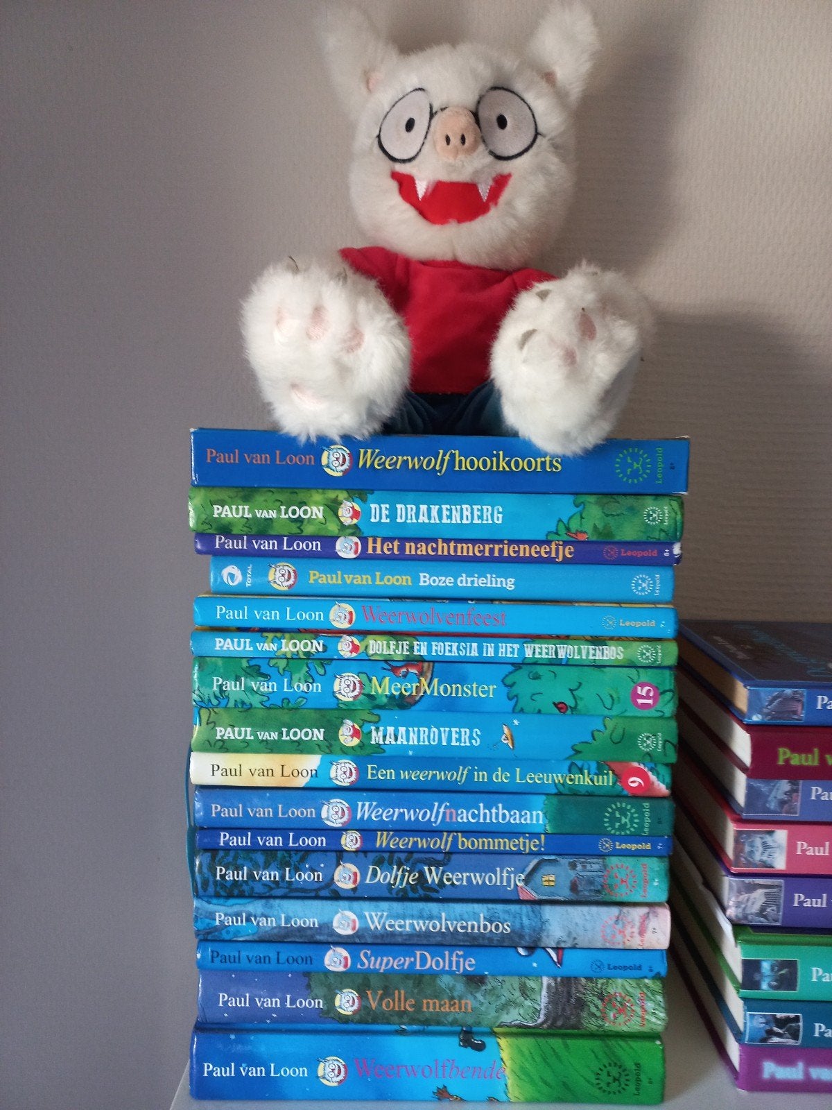 Dolfje Weerwolfje complete serie (16 boeken) + knuffel, Ophalen of Verzenden