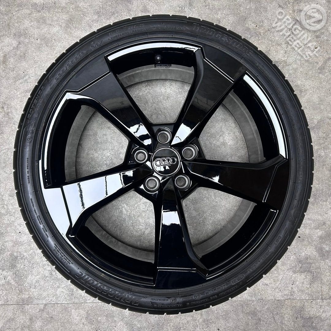 ✅ 19 inch originele rotor velgen + zomerbanden Audi A3 S3, 19 inch, Gebruikt, -, -
