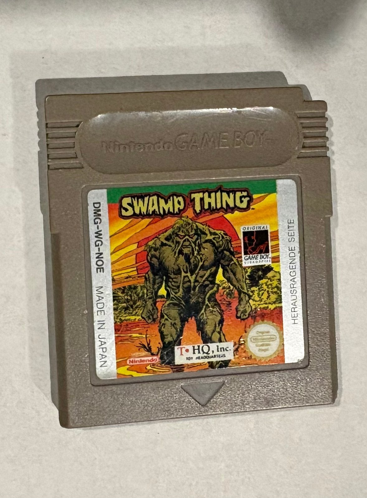 Game boy - Swamp Thing, Gebruikt, 1 speler, Vanaf 3 jaar, Ophalen