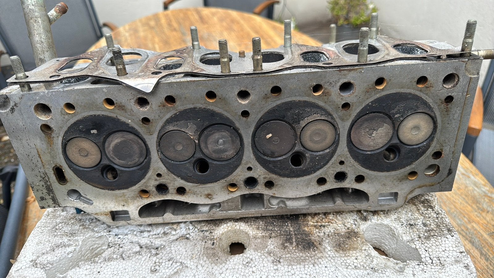 Cilinderkop Volvo B18 / Renault B18 - Volvo 440/460/480, Ophalen, Gebruikt, Renault