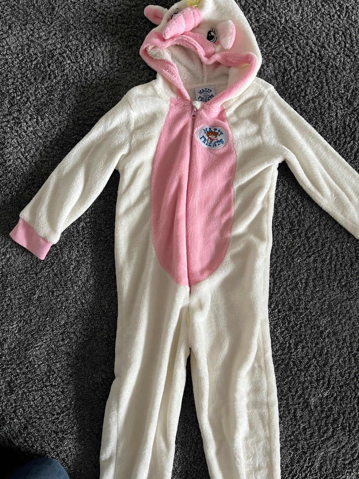 Onesie Eenhoorn Maat 122 Zgan, Ophalen of Verzenden, Zo goed als nieuw, Meisje, Nacht- of Onderkleding