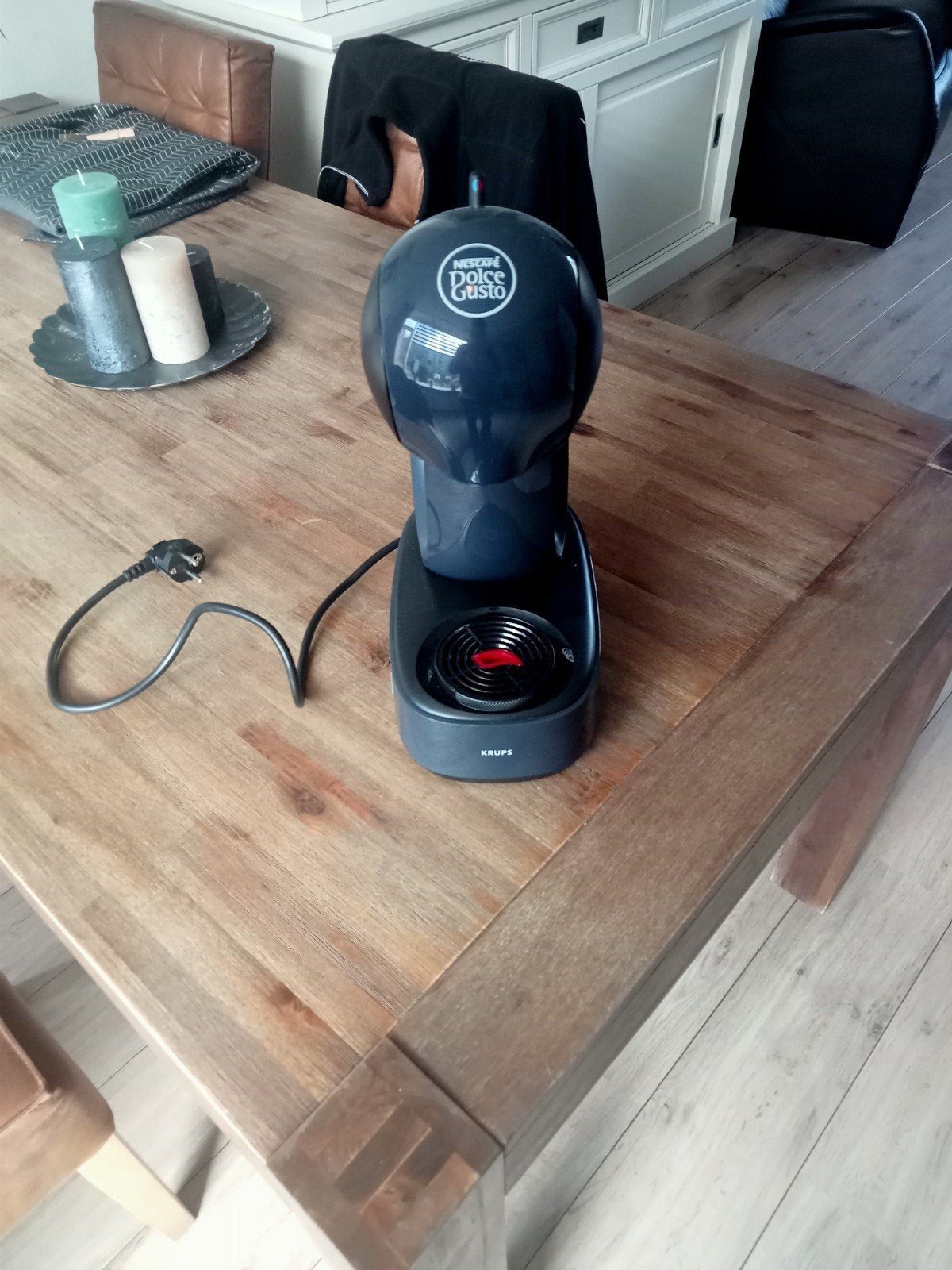 koffiezetapparaat Douwe Egberts, Ophalen, 1 kopje, Koffiepads en cups, Afneembaar waterreservoir