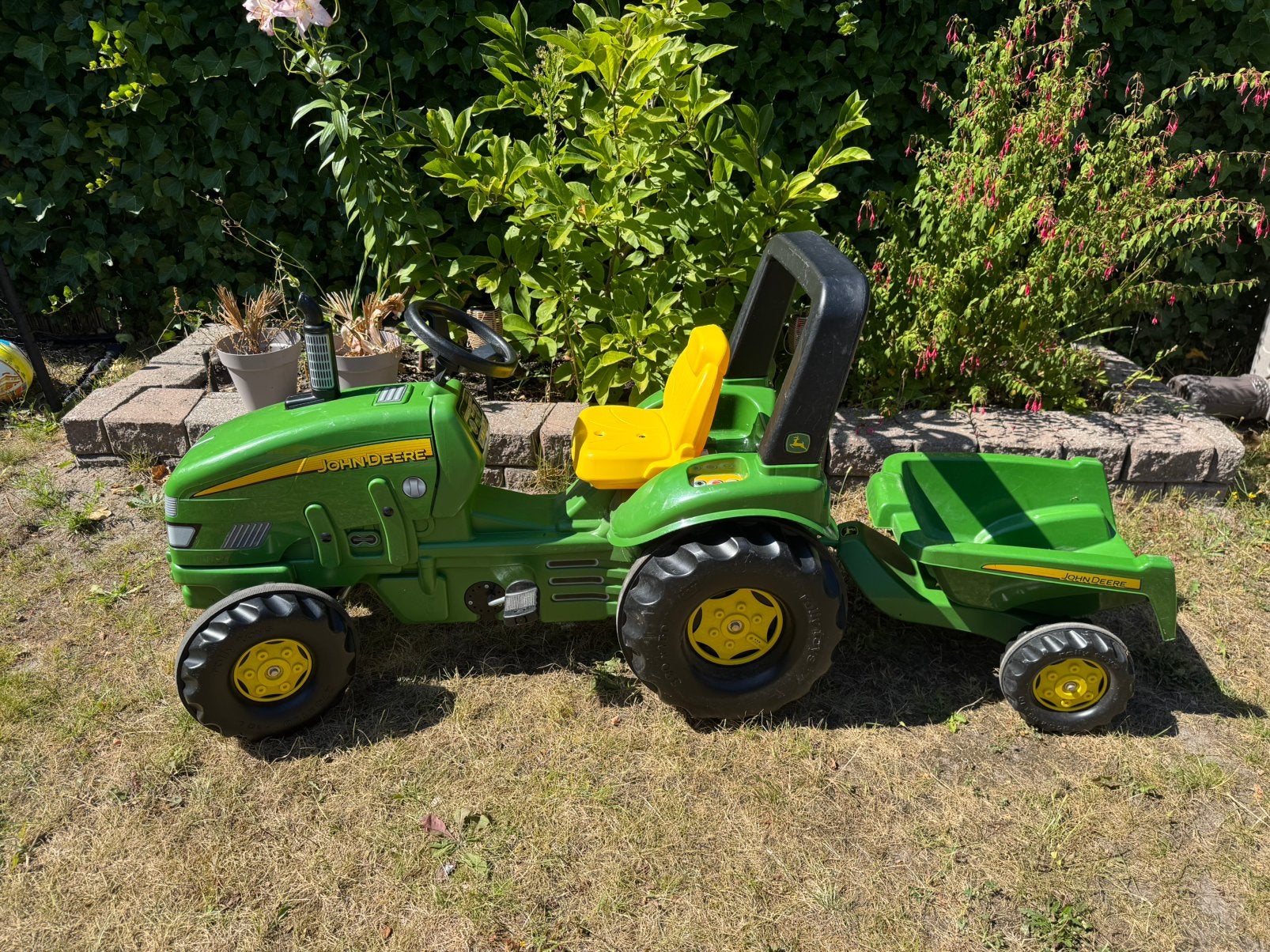 John Deere traptrekker met kar, Ophalen, Zo goed als nieuw, Overige merken