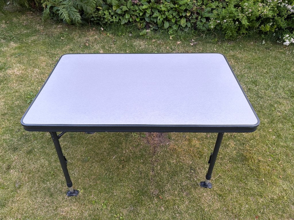 Crespo kampeertafel AP-246 4-persoons, Ophalen, Zo goed als nieuw, Campingtafel