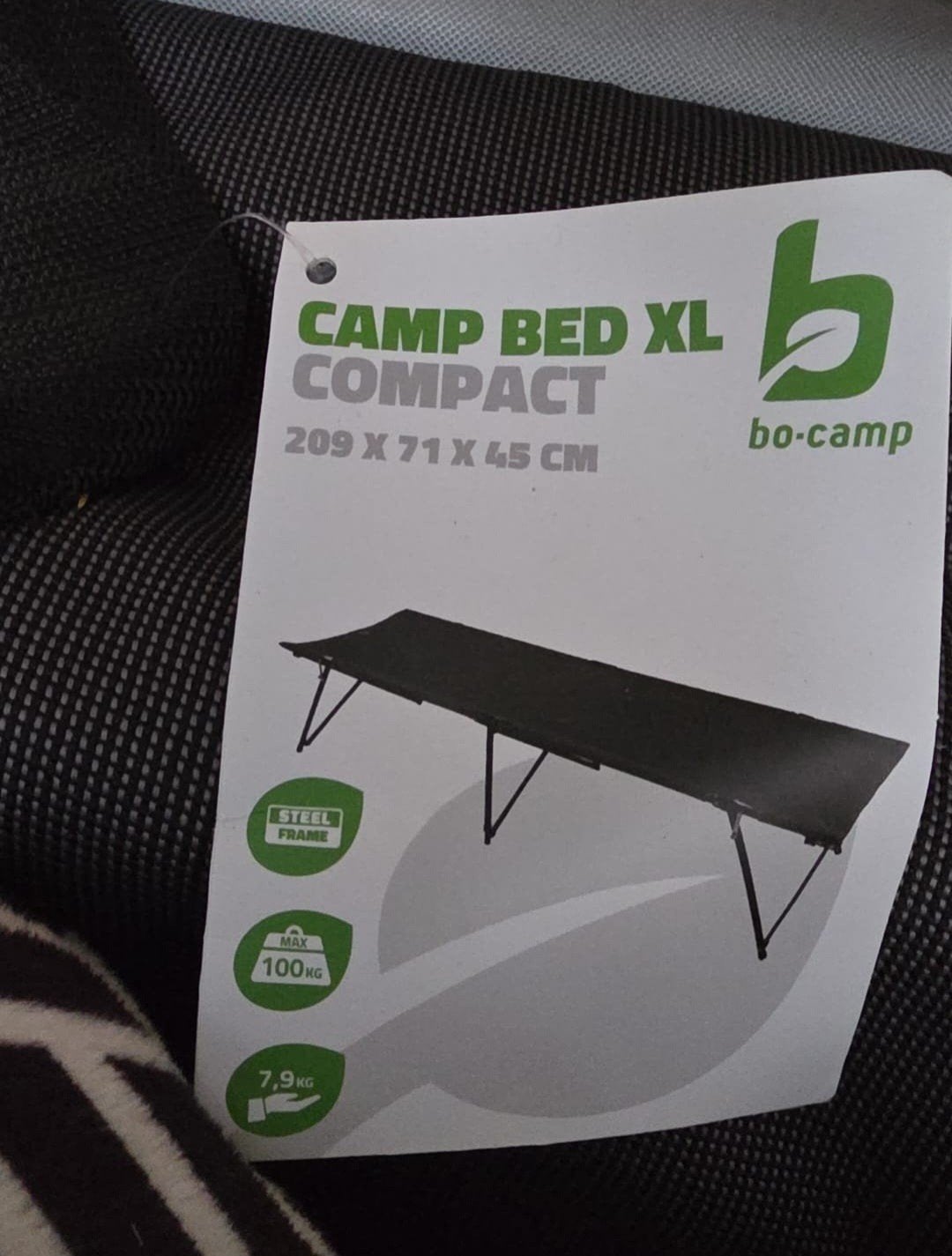 Bo-Camp XL Compact stretcher - Zo goed als nieuw, Ophalen of Verzenden, Zo goed als nieuw