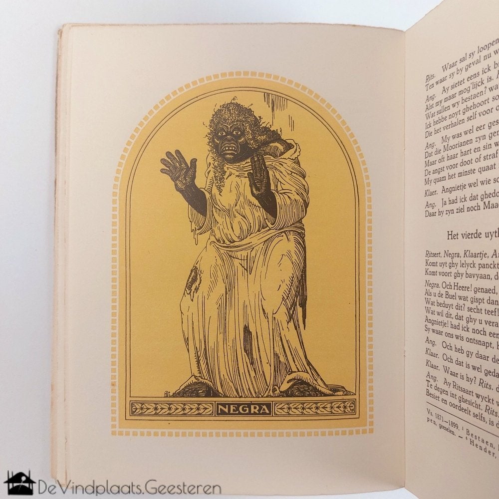 Bredero - Moortje - fraaie antieke uitgave uit 1922, Antiek en Kunst, Ophalen of Verzenden, Bredero