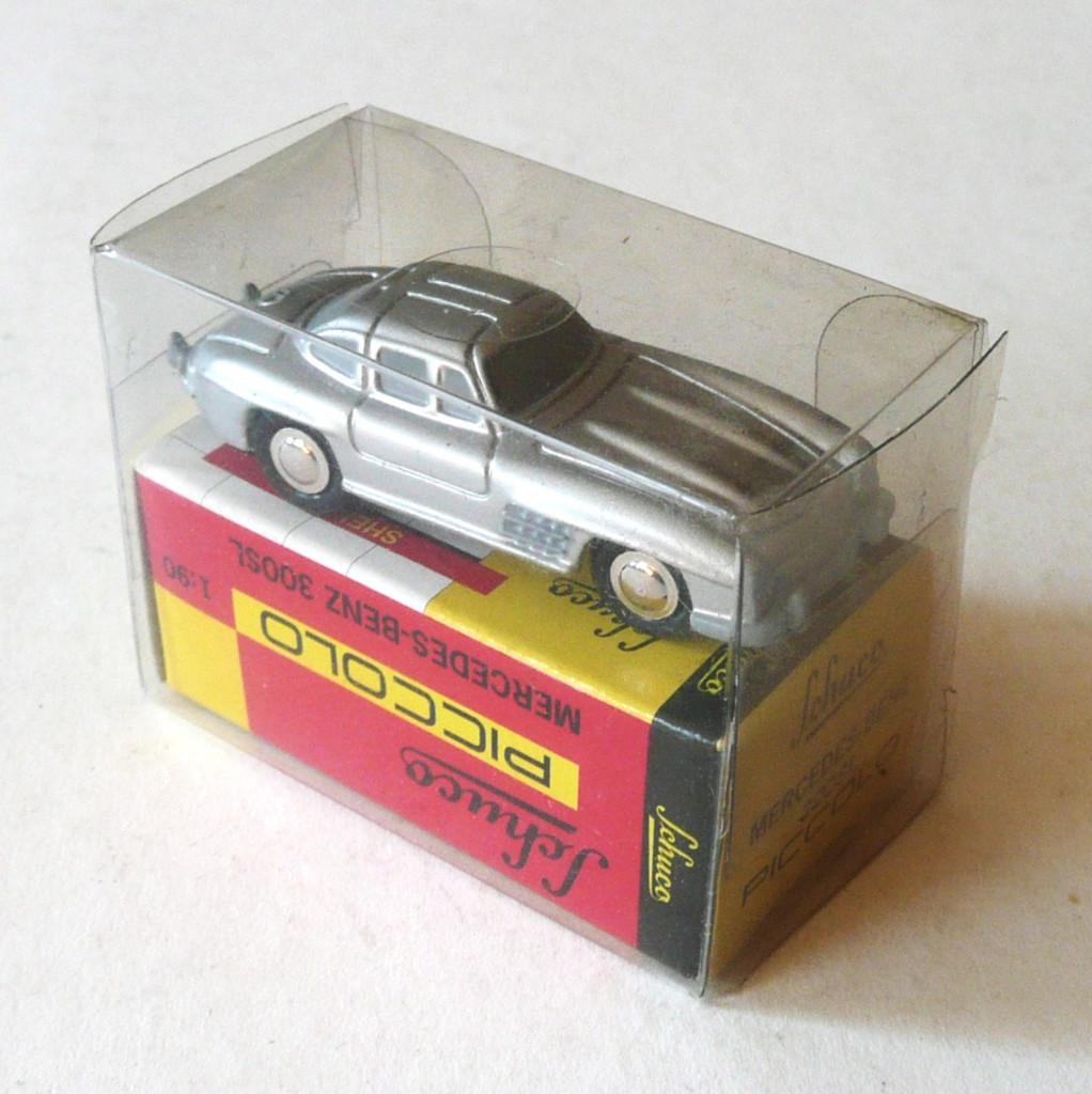 Schuco Piccolo 1:90 (Nieuw) Mercedes Benz 300SL (zilver), Verzenden, Nieuw, Auto