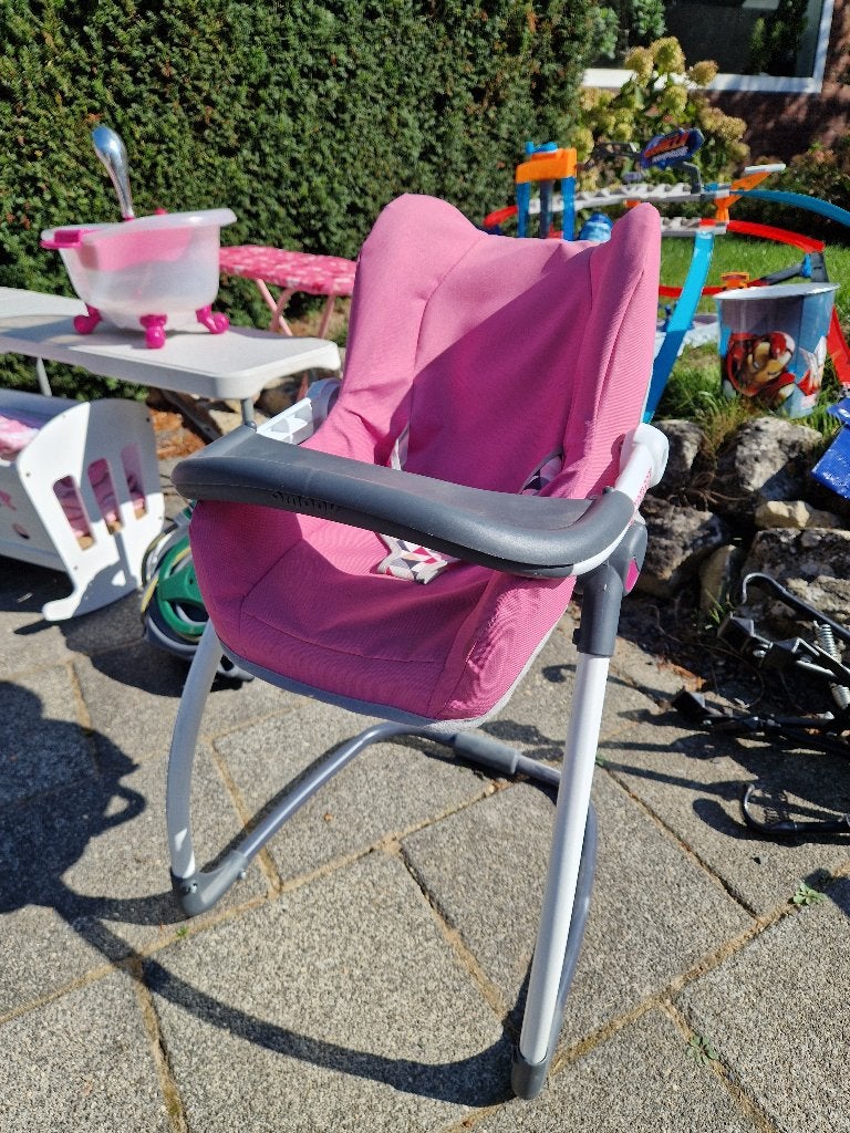 Kinderstoel, maxicosi en schommelstoeltje in 1, Ophalen, Zo goed als nieuw, Babypop
