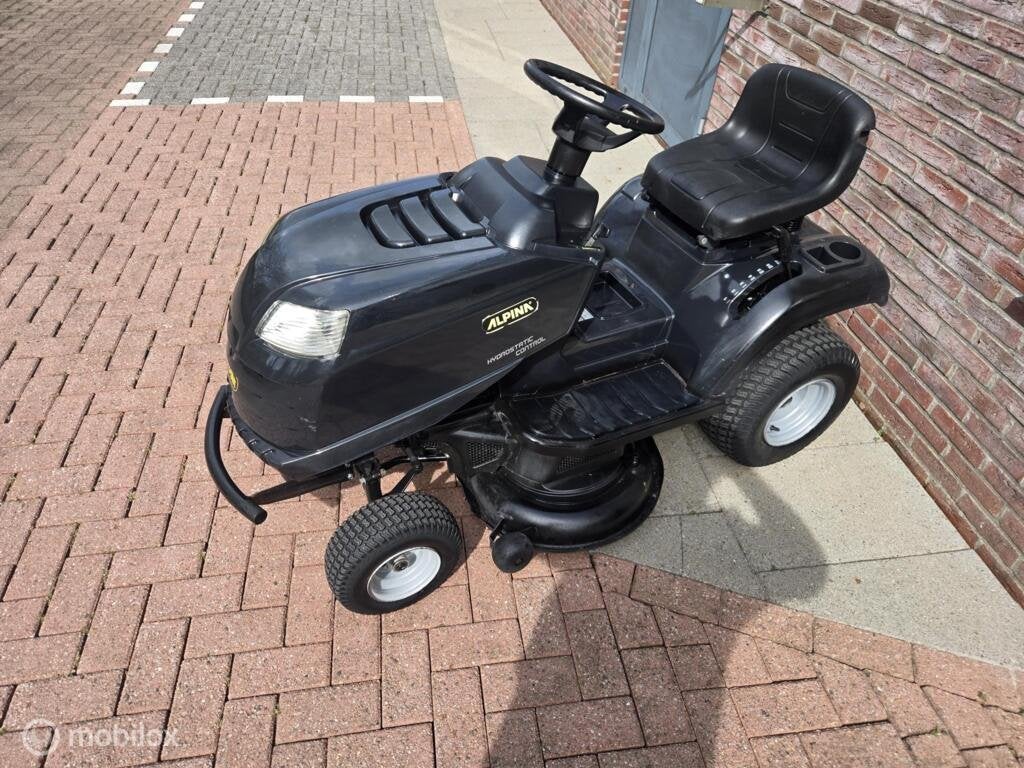 Zitmaaier  alpina  zijlosser/mulch hydro, Tuin en Terras, Zitmaaiers, Ophalen, Zo goed als nieuw, Mulchfunctie