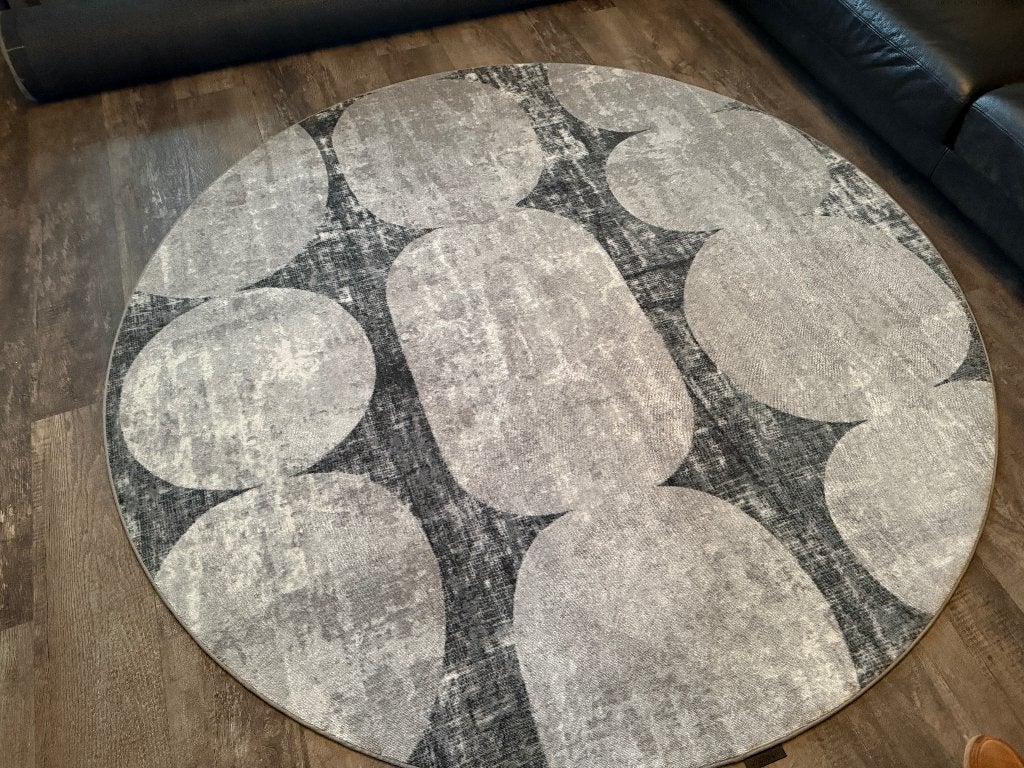 vloerkleed Desso en Ex 200 rond nu van € 530, Desso, Rond, Ophalen of Verzenden, 200 cm of meer