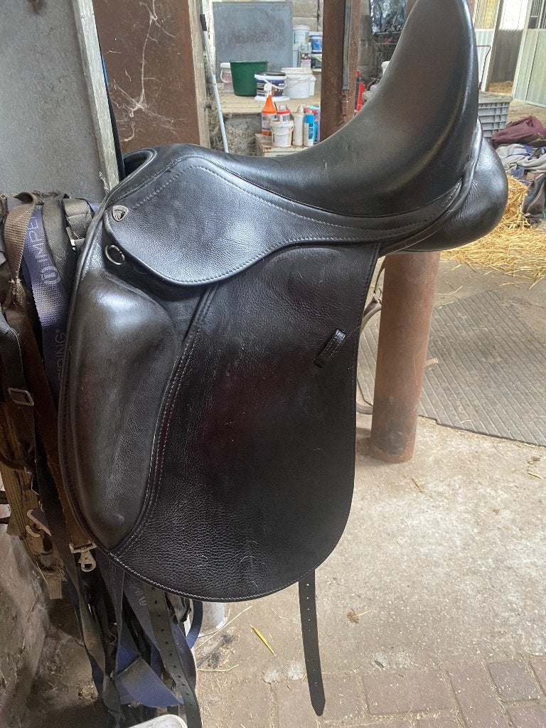 Zadel breed voor ijslander/Fjord, Verzenden, Zo goed als nieuw, Dressuur