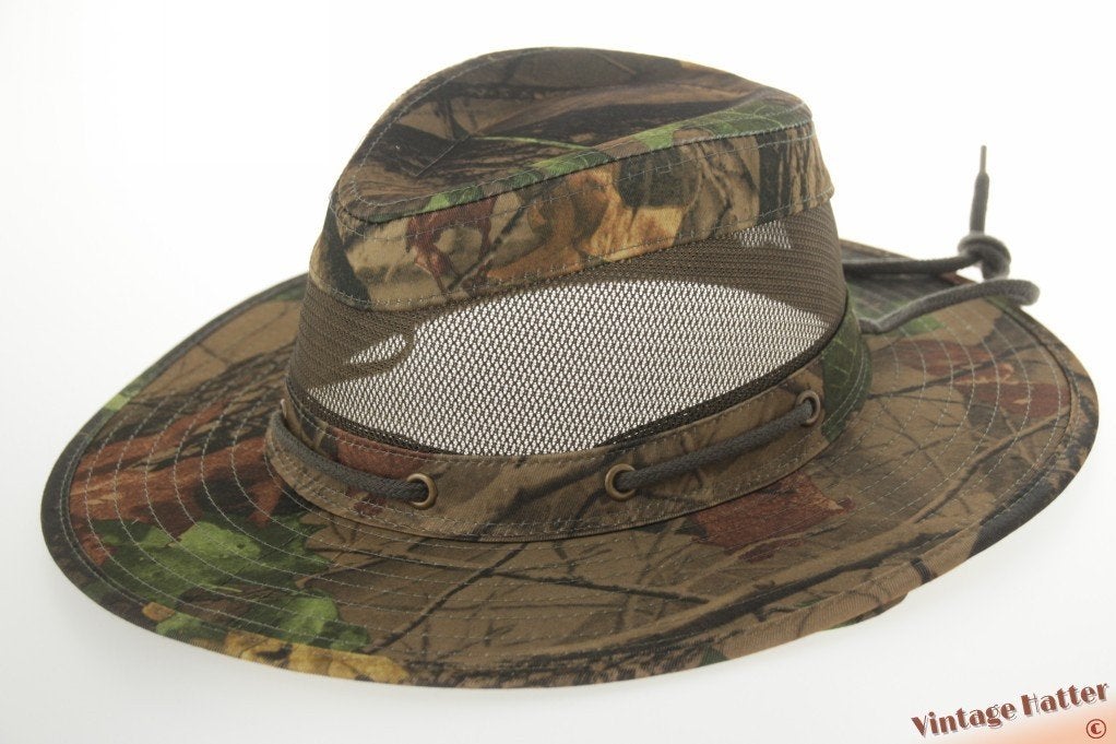 Ventilerende Australische hoed Hawkins bladeren 58 59 60 61, Hoed, Nieuw, Ophalen of Verzenden, 58 of 59 cm (L, 7¼ of ⅜ inch)
