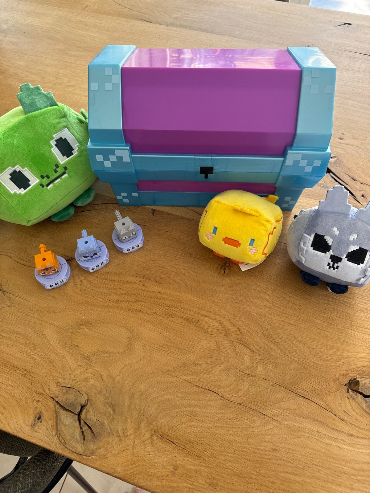 Pet Simulator X chest Set met knuffels en schatkist, Ophalen of Verzenden, Zo goed als nieuw, Jongen of Meisje