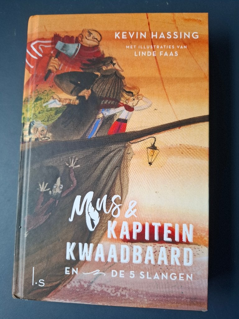 Mus & Kapitein Kwaadbaard en de 5 slangen - Kevin Hassing, Boeken, Gelezen, Fictie algemeen, Ophalen of Verzenden, Kevin Hassing