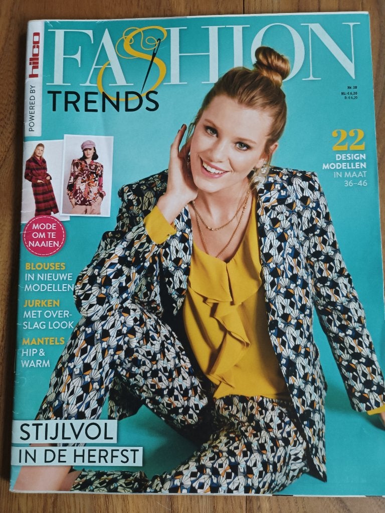 Fashion trends 38 met 22 modellen in de maat 36 - 46, Ophalen of Verzenden, Zo goed als nieuw, Vrouw, Overige merken