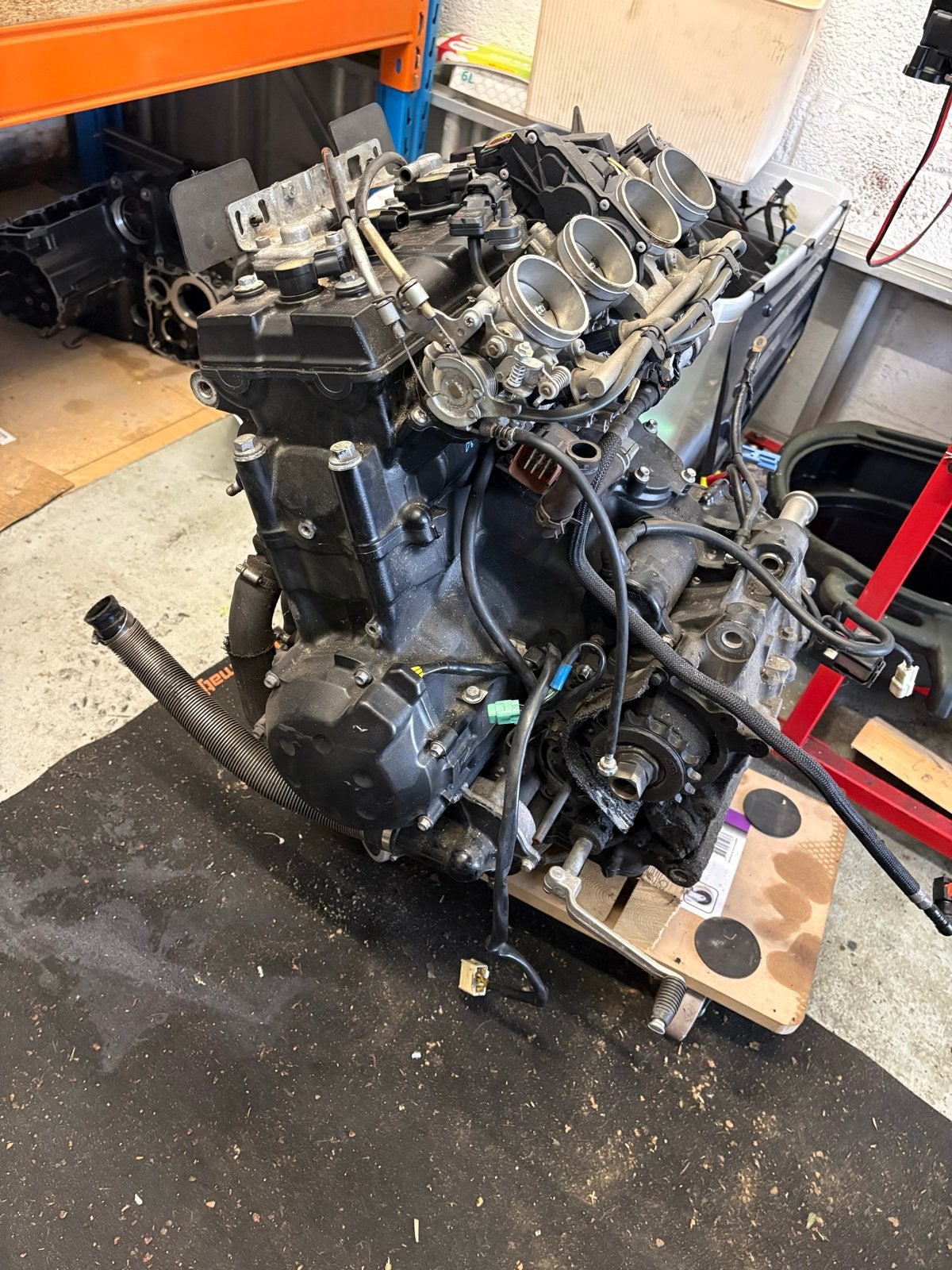 motorblok zzr1400 gen 1, Ophalen, Gebruikt
