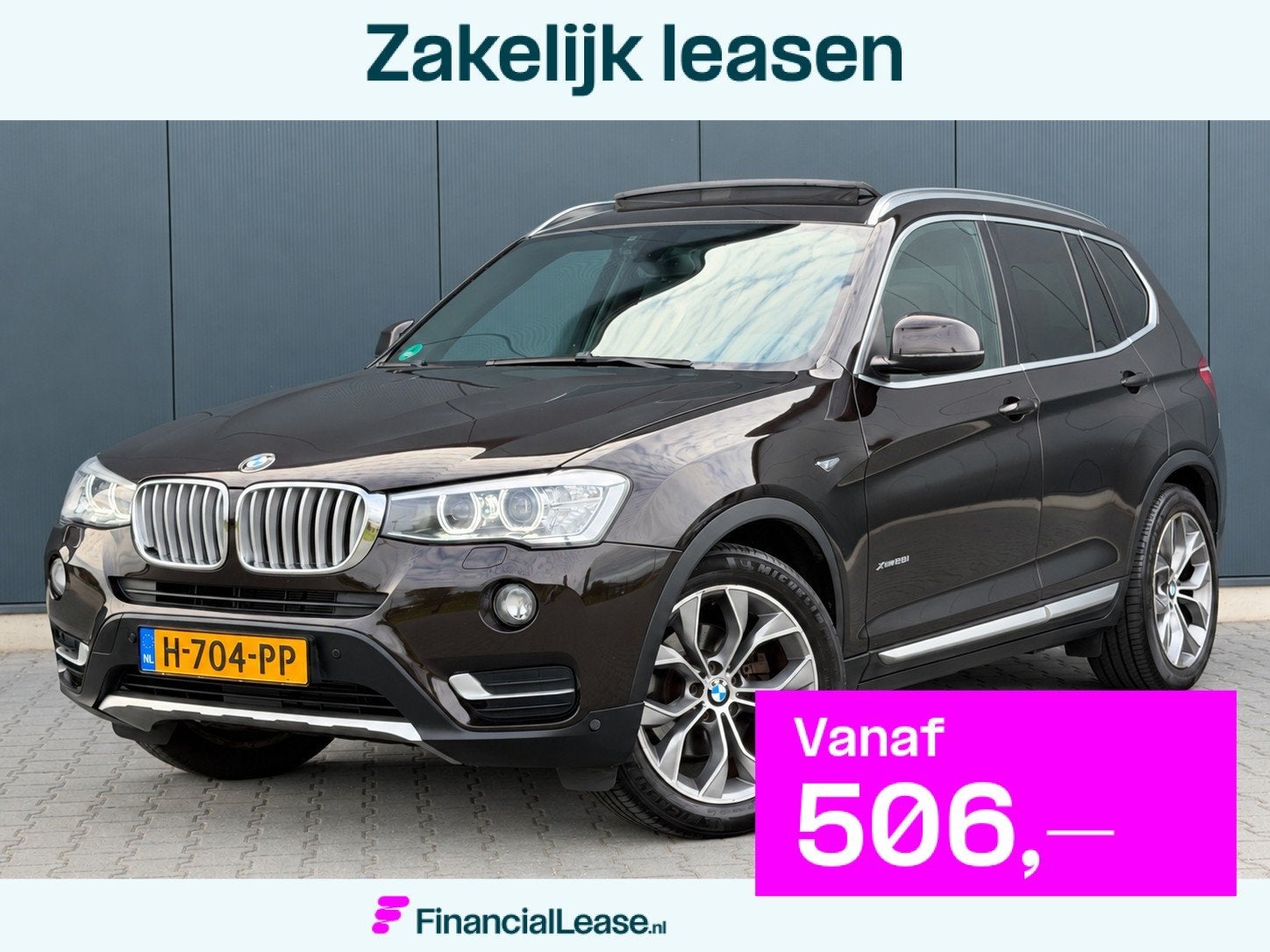 BMW X3 xDrive28I X-Line Xenon - Pano - Leder - Trekhaak - Ke