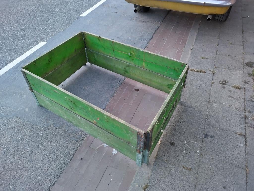 Zandbak bloembak moestuin tuin scania 120x80 hoogte 19.5, Ophalen, Minder dan 30 cm, Nieuw, Tuin