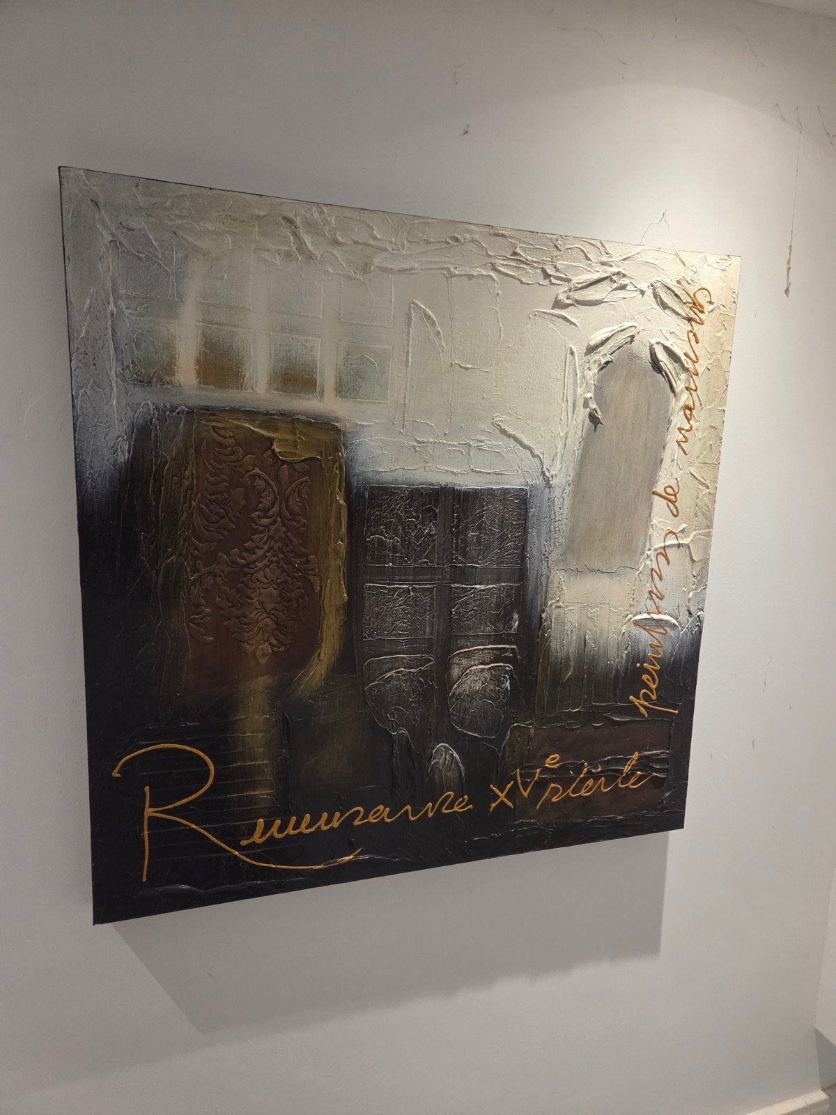 Schilderij, Antiek en Kunst, Kunst | Schilderijen | Abstract, Ophalen