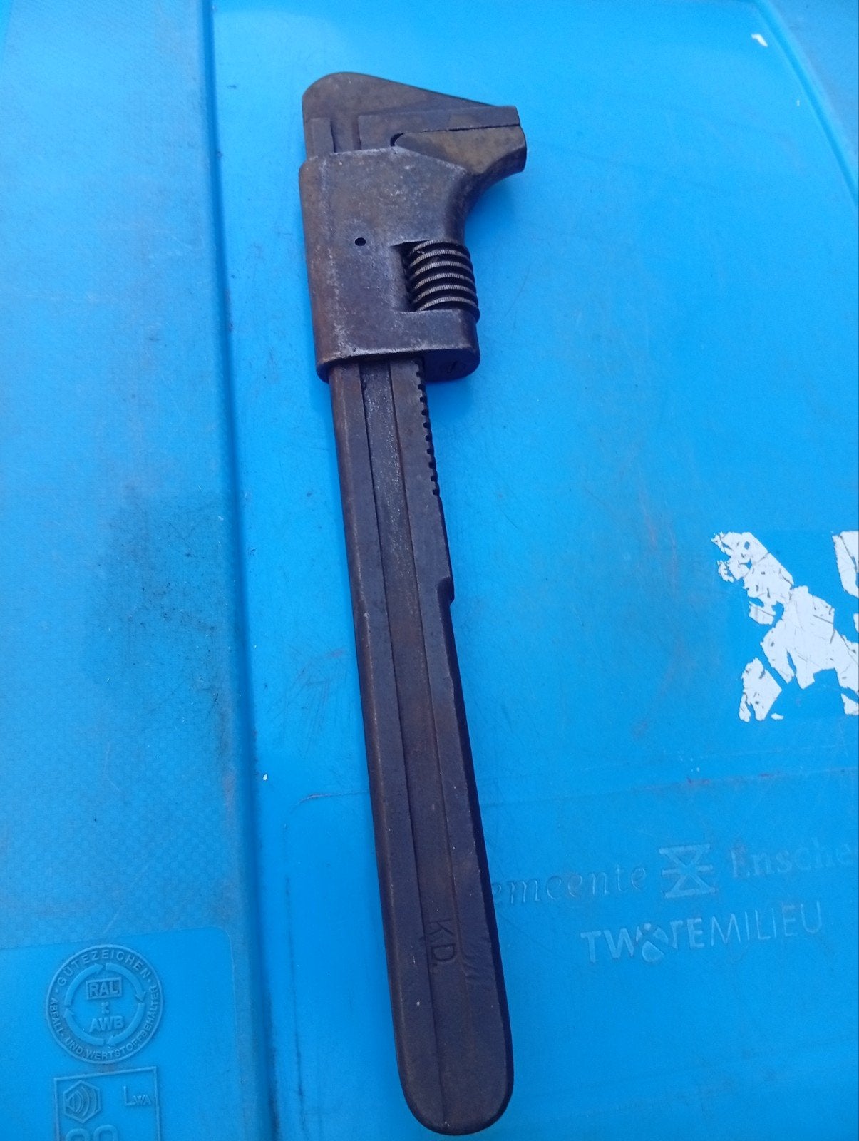 Vintage verstelbare moersleutel - KING DICK KD, Ophalen of Verzenden