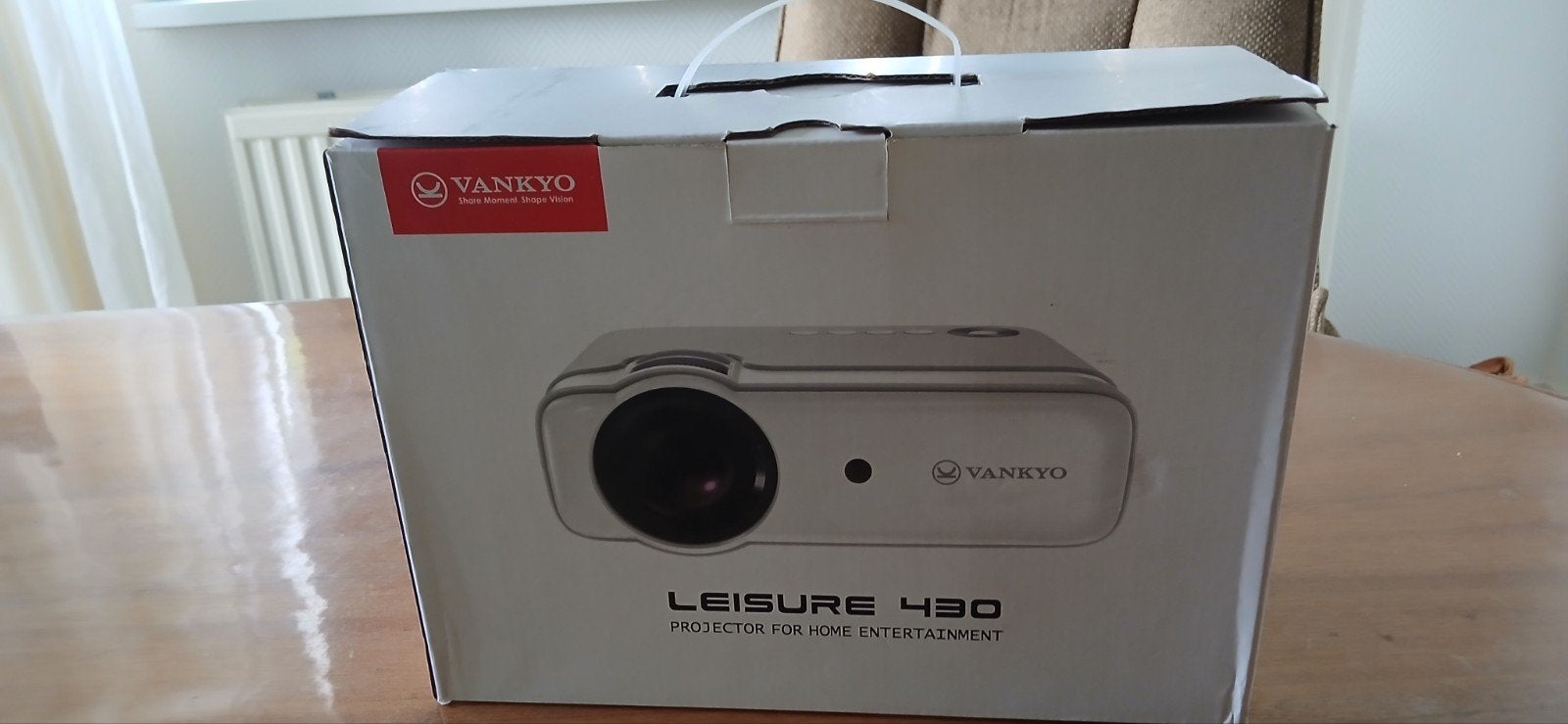 VANKYO LEISURE 430 Projector - Zo goed als nieuw, LED, Nieuw, Ophalen of Verzenden, VANKYO