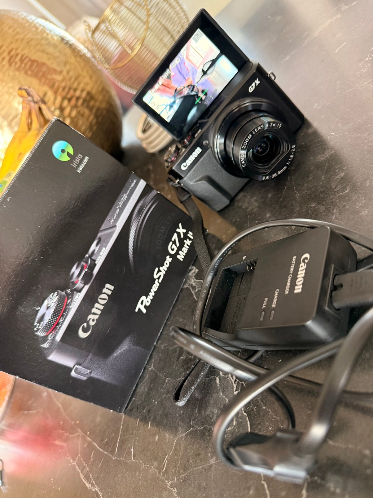 Canon PowerShot G7 X Mark II - Zo goed als nieuw, Audio, Tv en Foto, Canon, Oplader, Ophalen of Verzenden, Zo goed als nieuw