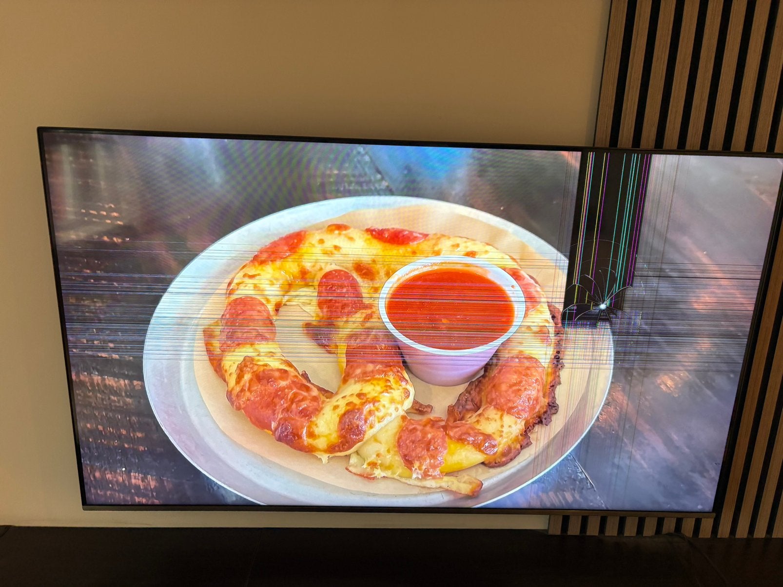 Samsung ultra hd 4k 55 inch (defect in scherm), Ophalen, Gebruikt, 100 Hz, Samsung