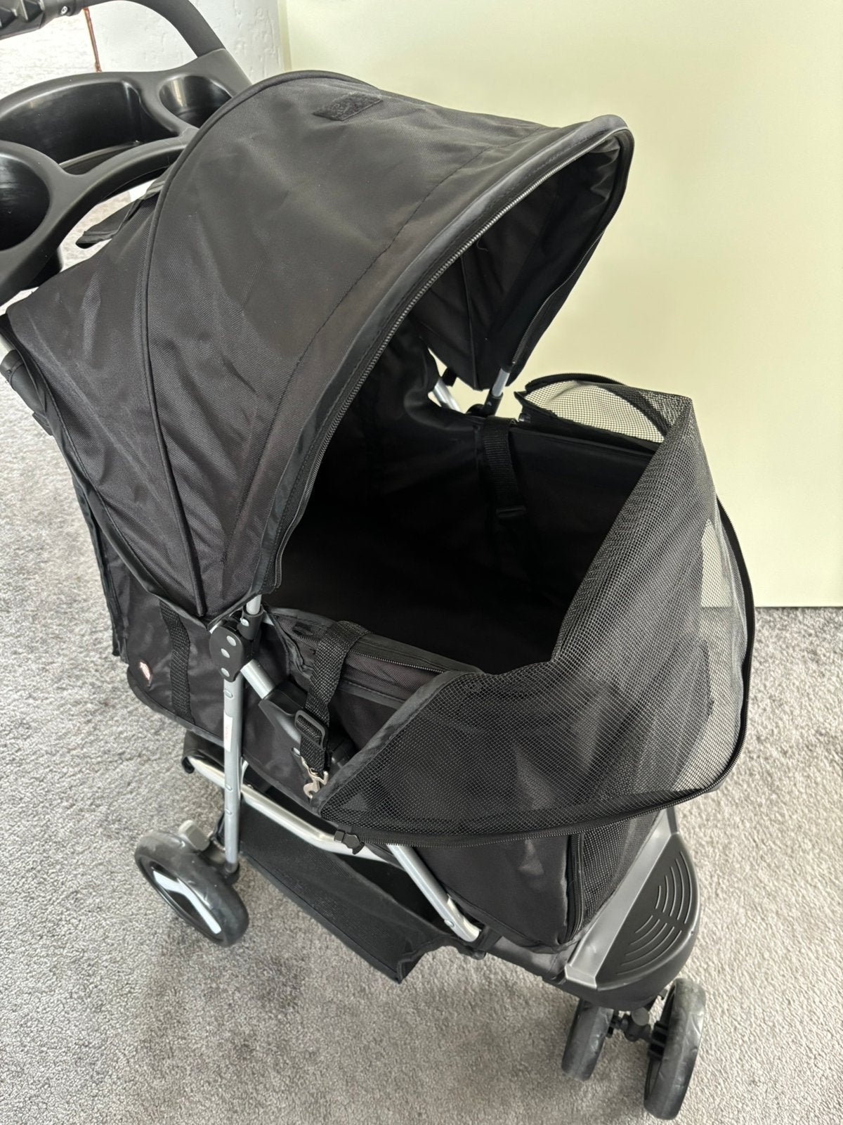 Honden buggy, Ophalen, Zo goed als nieuw